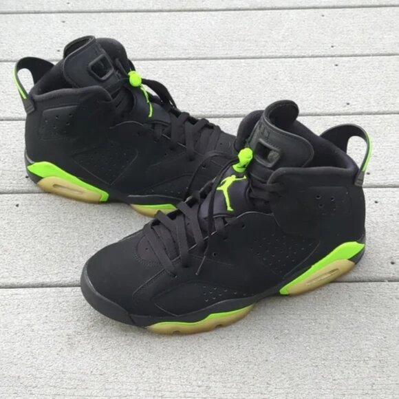 Air Jordan 6 Retro Electric Green Sneakers CT8529-003 - Picture 1 of 11